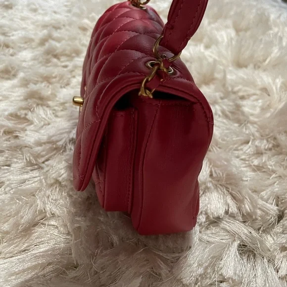 Mini Chanel with top handle and crossbody chain - Picture 8 of 10